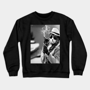 The Gangster Cat Crewneck Sweatshirt